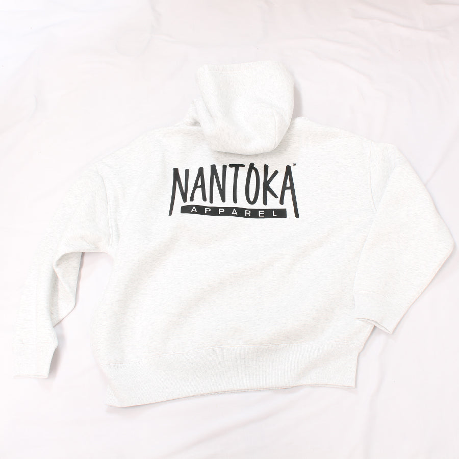 エビフライ】ビッグシルエットパーカー アッシュ – NANTOKA APPAREL